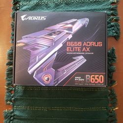 B650 Elite AX Motherboard BENT PINS