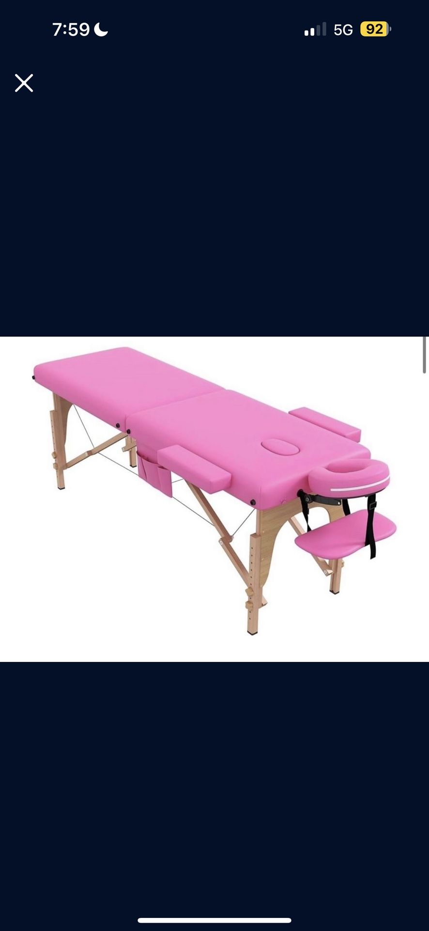 Lash Bed Hardly Used