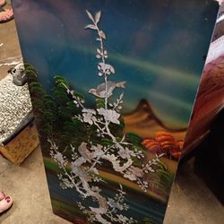 Mother Of Pearl Inlay Wall Decor 