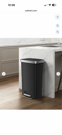 Better Home and Garden Trash can 11.9 gallon- Step Can