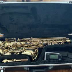 Palatino Alto Saxophone which includes Neck Strap and Metronome 