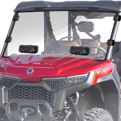 U10 Pro Windshield 2025, Scratch-resistant Vented Front Windshield Compatible With CFMOTO UFORCE U10 Pro, Pro XL 2025