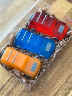 🚗 The Collector’s Garage Set — Handmade Soap Gift for Men | 3-Piece Set