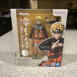 SALE!!: S.H. Figuarts - Naruto Shippuden - Naruto Uzumaki - New / Damaged Box