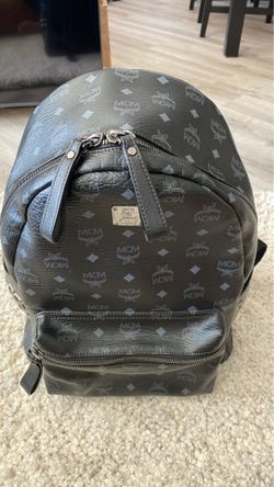 Black MCM Stark Printed Backpack