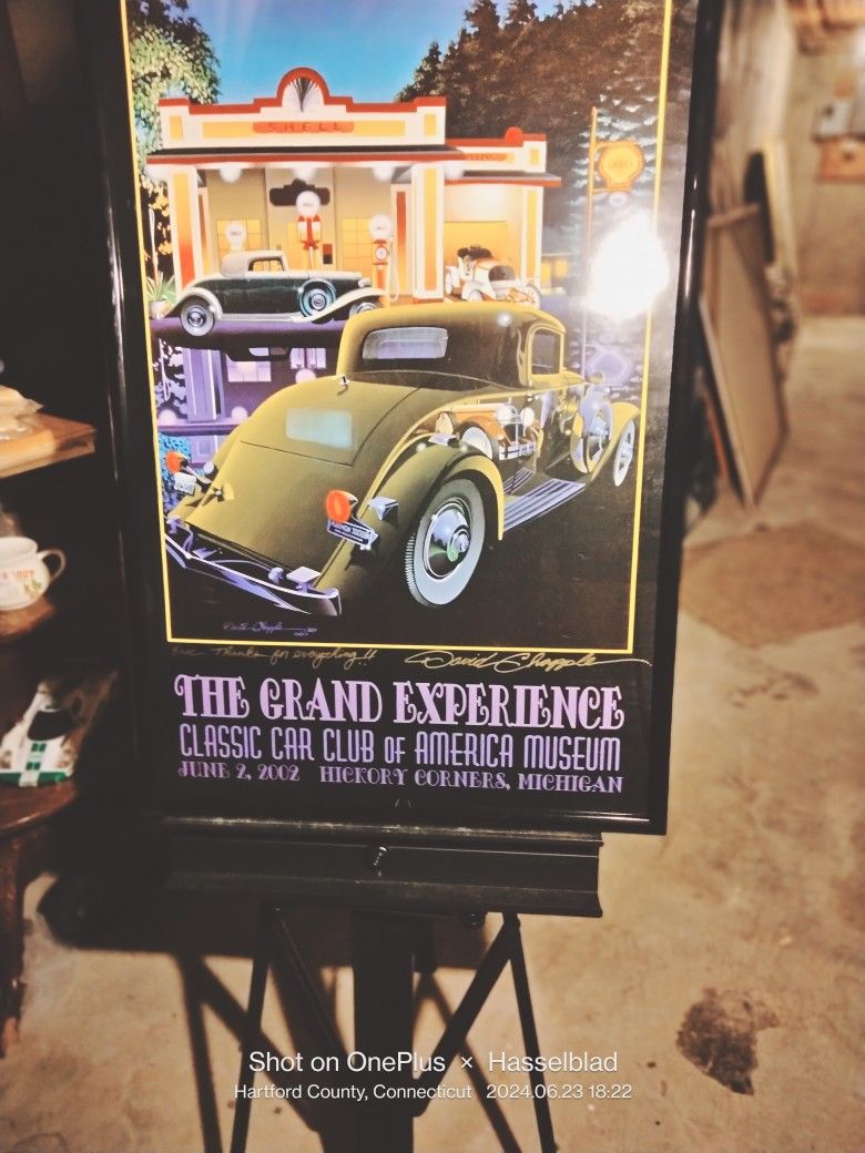 Oh Antique Car Poster By David