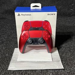 Ps5 Controller Metallic Red Authentic