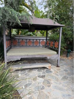 Chinese canopy bed