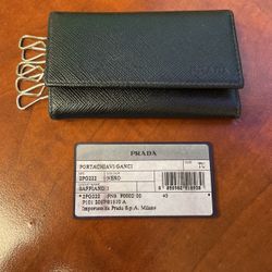 Prada Saffiano Key Holder