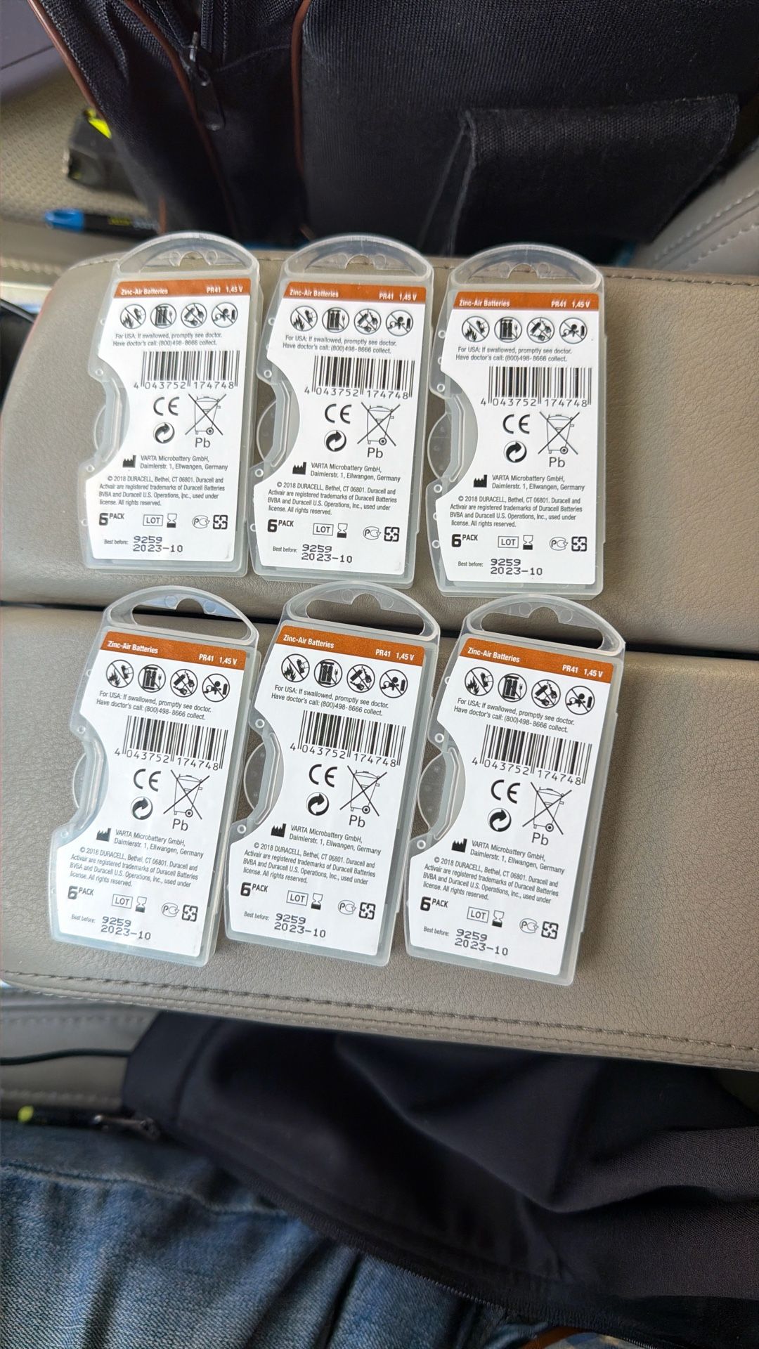 Duracell Hearing Aid Batteries 312