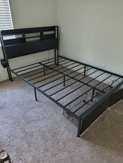 Queen bed frame