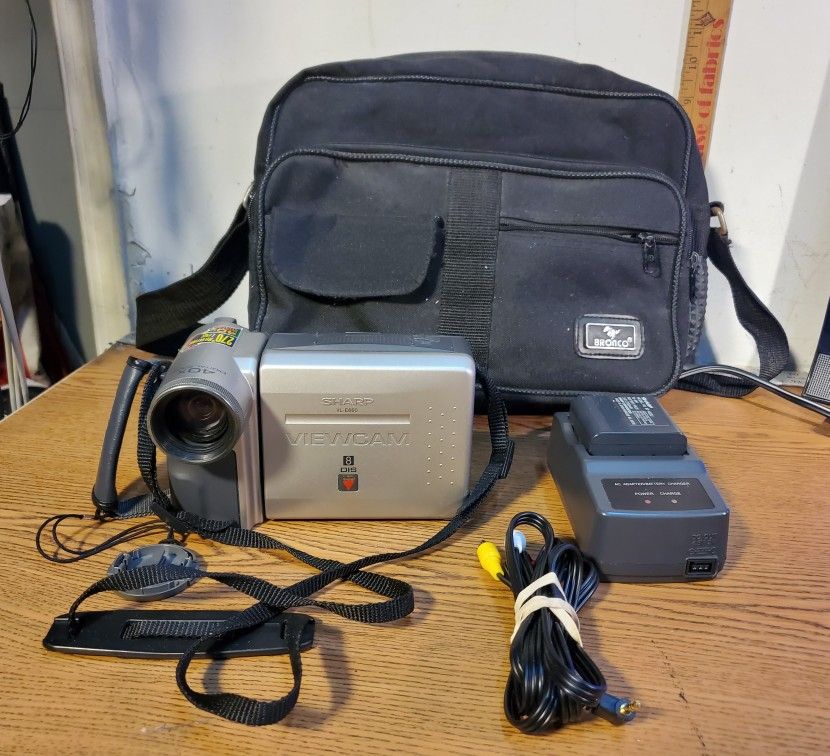 Sharp VL-E660 VL-E660U 8mm Video8 Camcorder VCR Player Camera Video Transfer