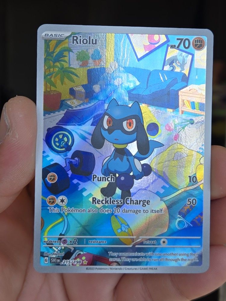 Riolu Pokémon Card 
