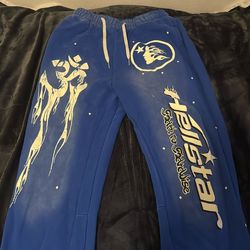 Blue Hellstar Sweats