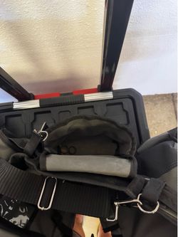 Bucket Boss toll belt with suspenders