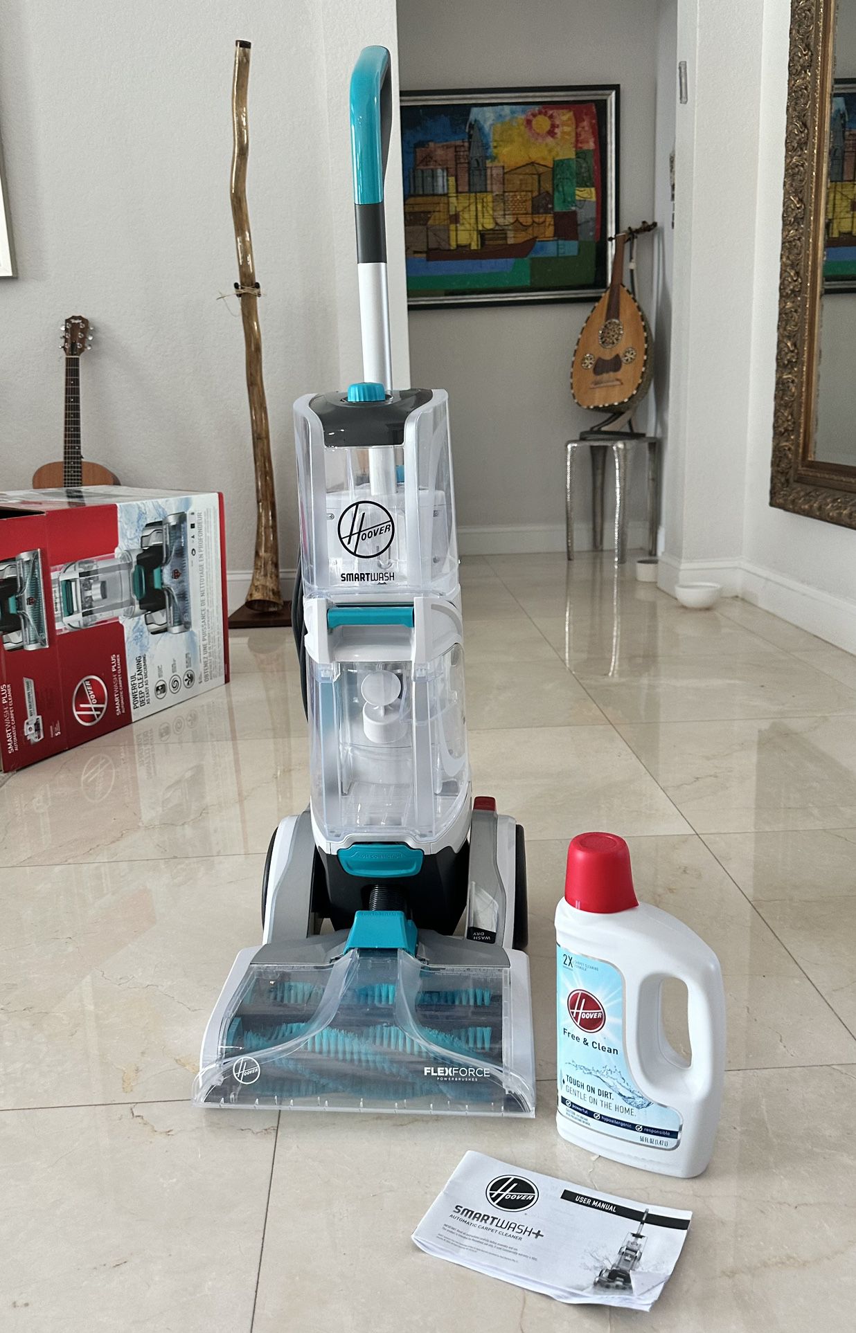 Hoover Smart Wash+ Automatic Carpet Cleaner 