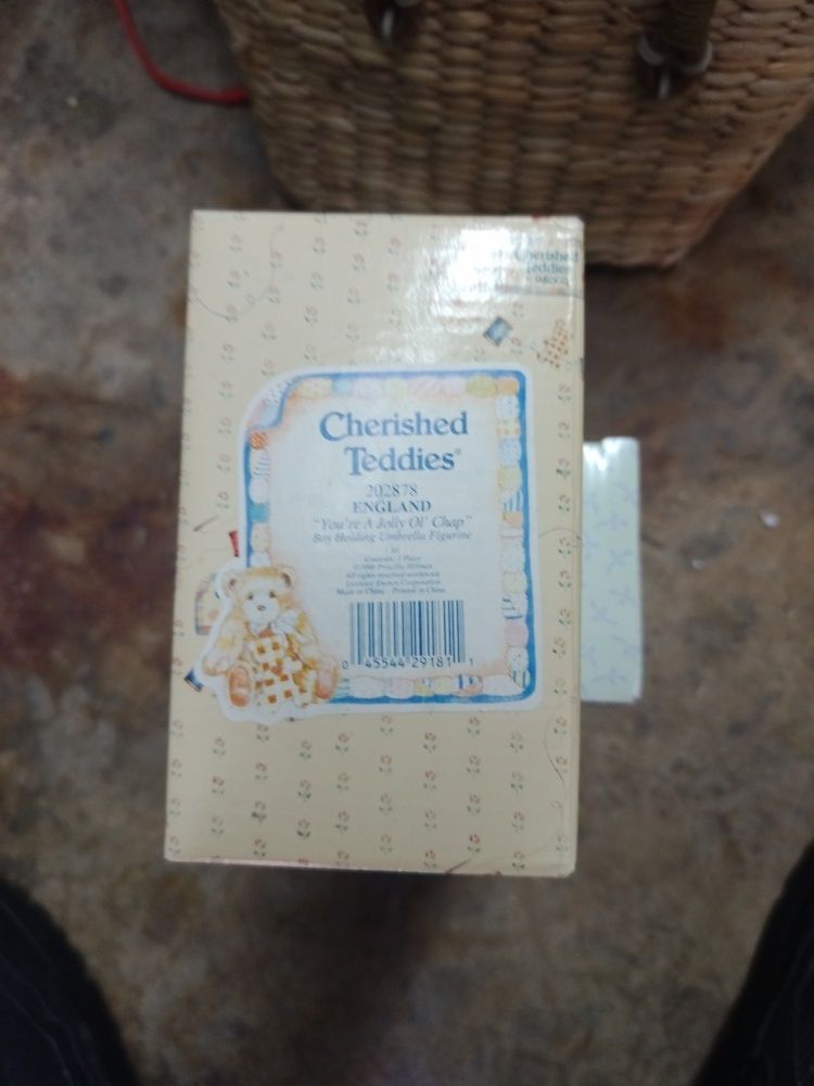 Cherished Teddies England You're A Jolly Old Chap