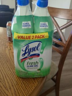 Lysol toilet bowl cleaner