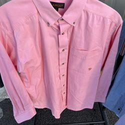 Ariat Shirt, Salmon, XL