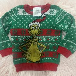 Grinch Sweater 12 Mo.