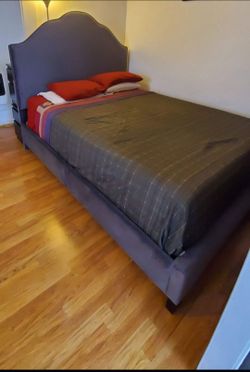 Queen Bed Set (Includes Frame, matress and box spring)