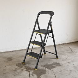 3-Step Ladder from Gorilla Steel Pro, Retails at $80, 300 lbs. Capacity Type IA Duty Step Stool
