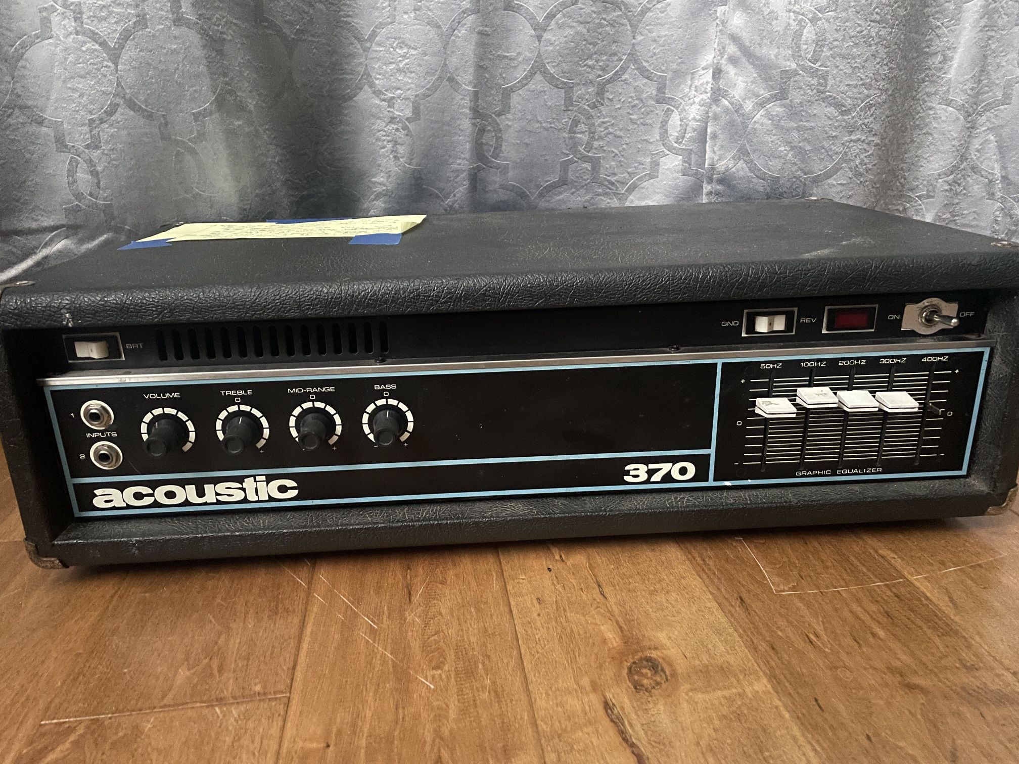 acoustic 370 bass head