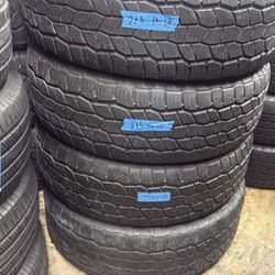 275 65 18 Cooper Set of 4 Used