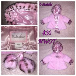 Adorable 6 month little girls winter coat