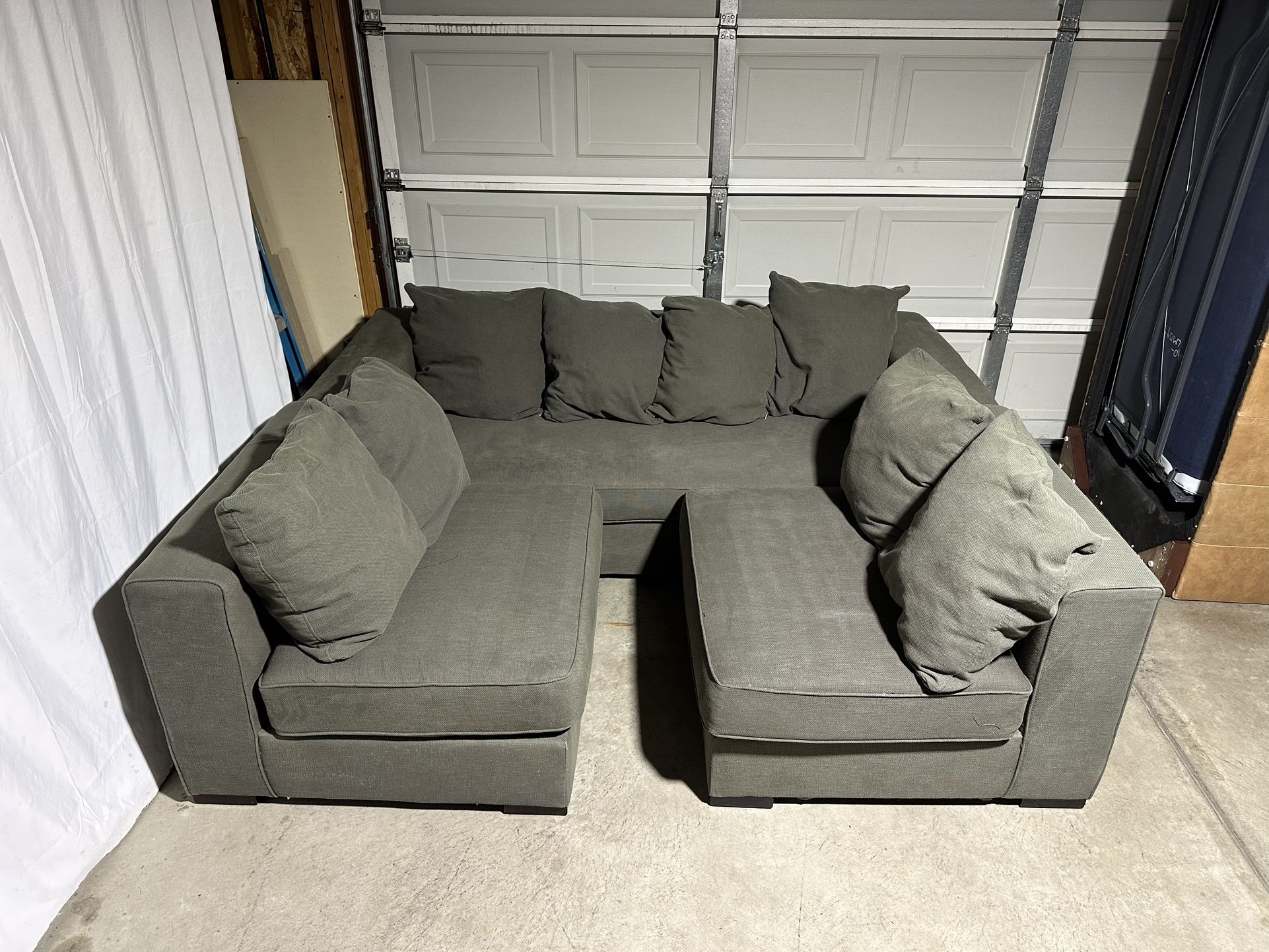 West Elm Walton Sectional Couch - Free Curbside Delivery