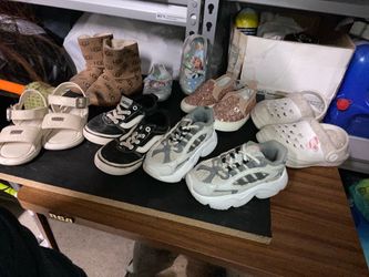 Adidas , vans , dkny, uggs , all size 6C , $25 for all , pink are brand new