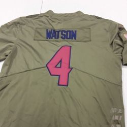 Texans jersey Deshaun Watson salute to service mens new 3x ONLY