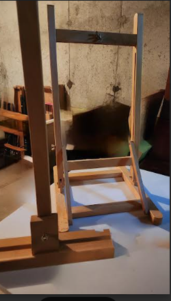 Tabletop easel