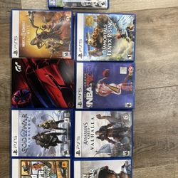 Assorted PS5 games