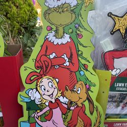 Grinch Christmas Door Decor