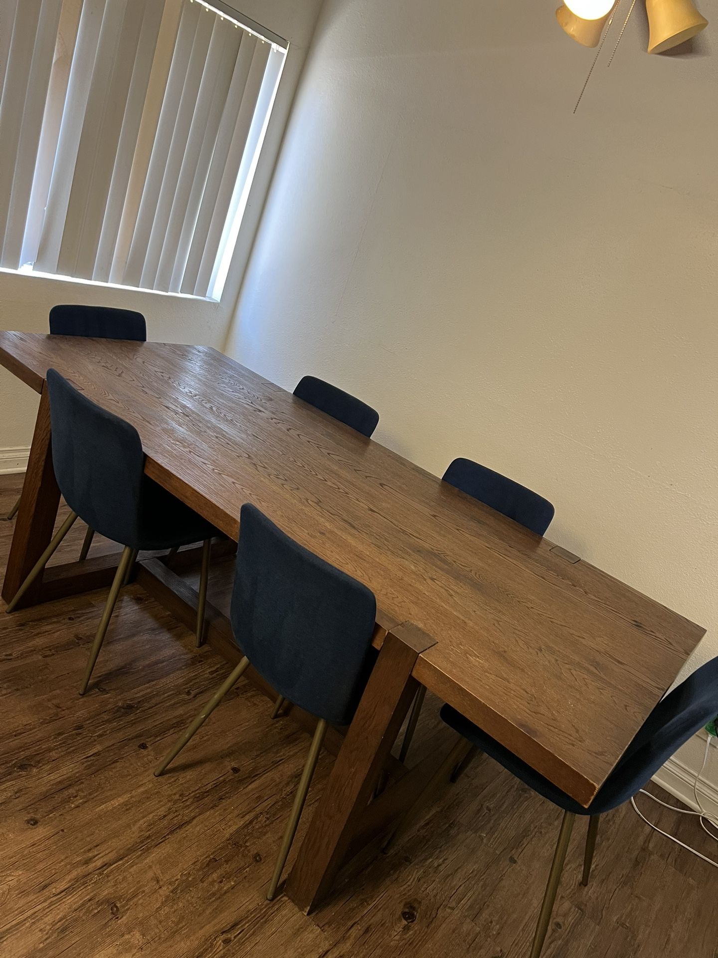 Wood Dining Table Set