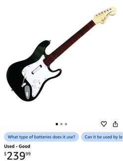 Rock Band 3 - Wireless Fender Stratocaster Guitar Controller for Xbox 360
