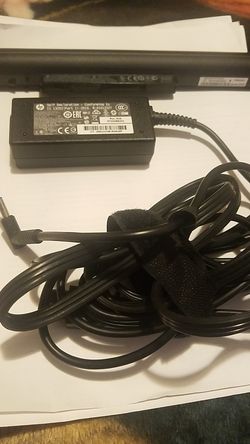 Battery and charger cable HP Laptop