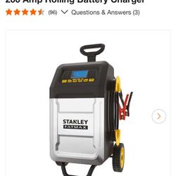 Stanley 200 Amp Rolling Battery Charger