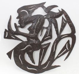 Haitian Metal Sculpture