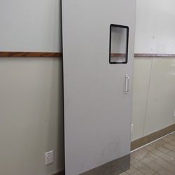 Swinging Door For Restaurant Kitchen 36 X 80 Used Normal Wear And Tear 