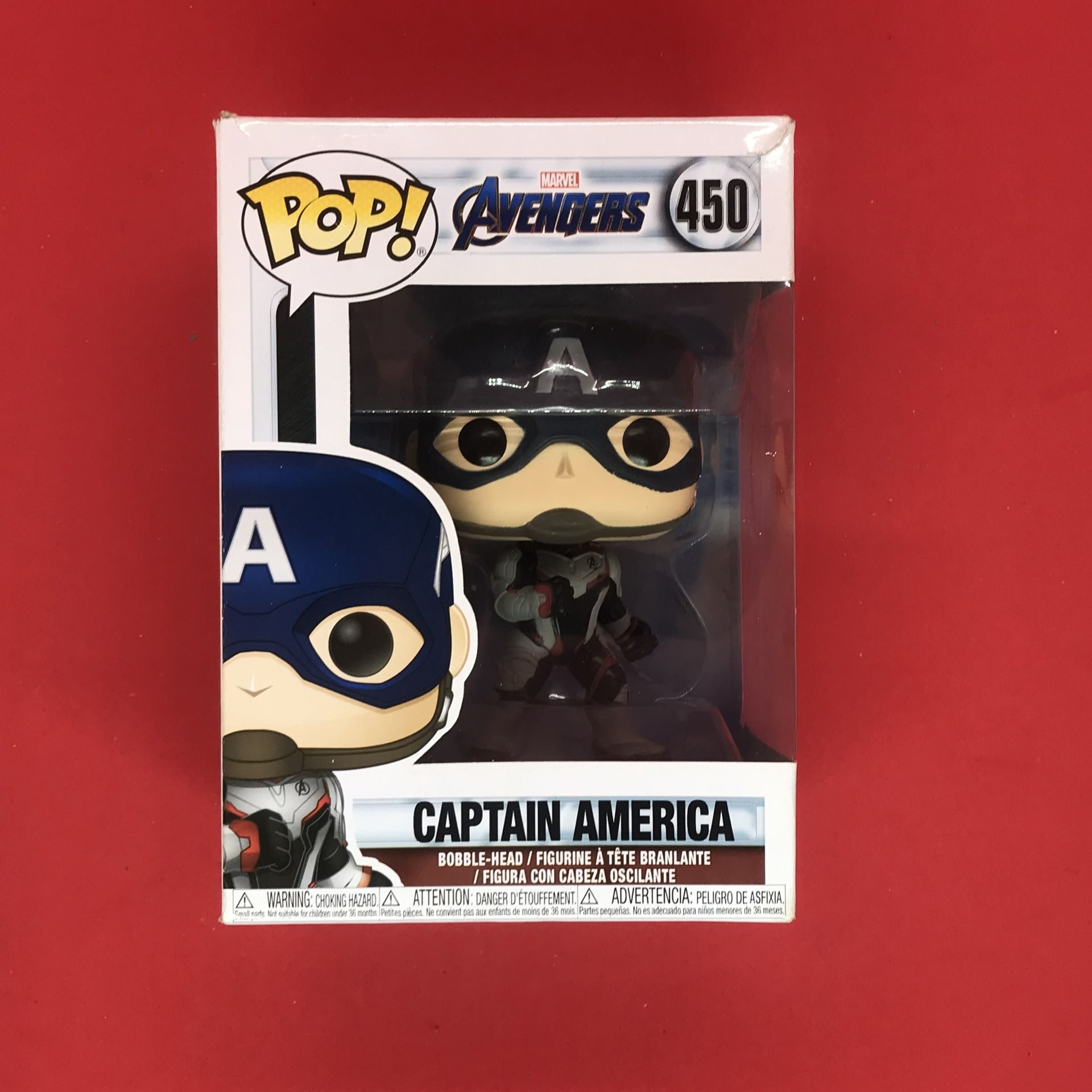 Funko Pop! | Marvel | Avengers:Endgame | Captain America #450