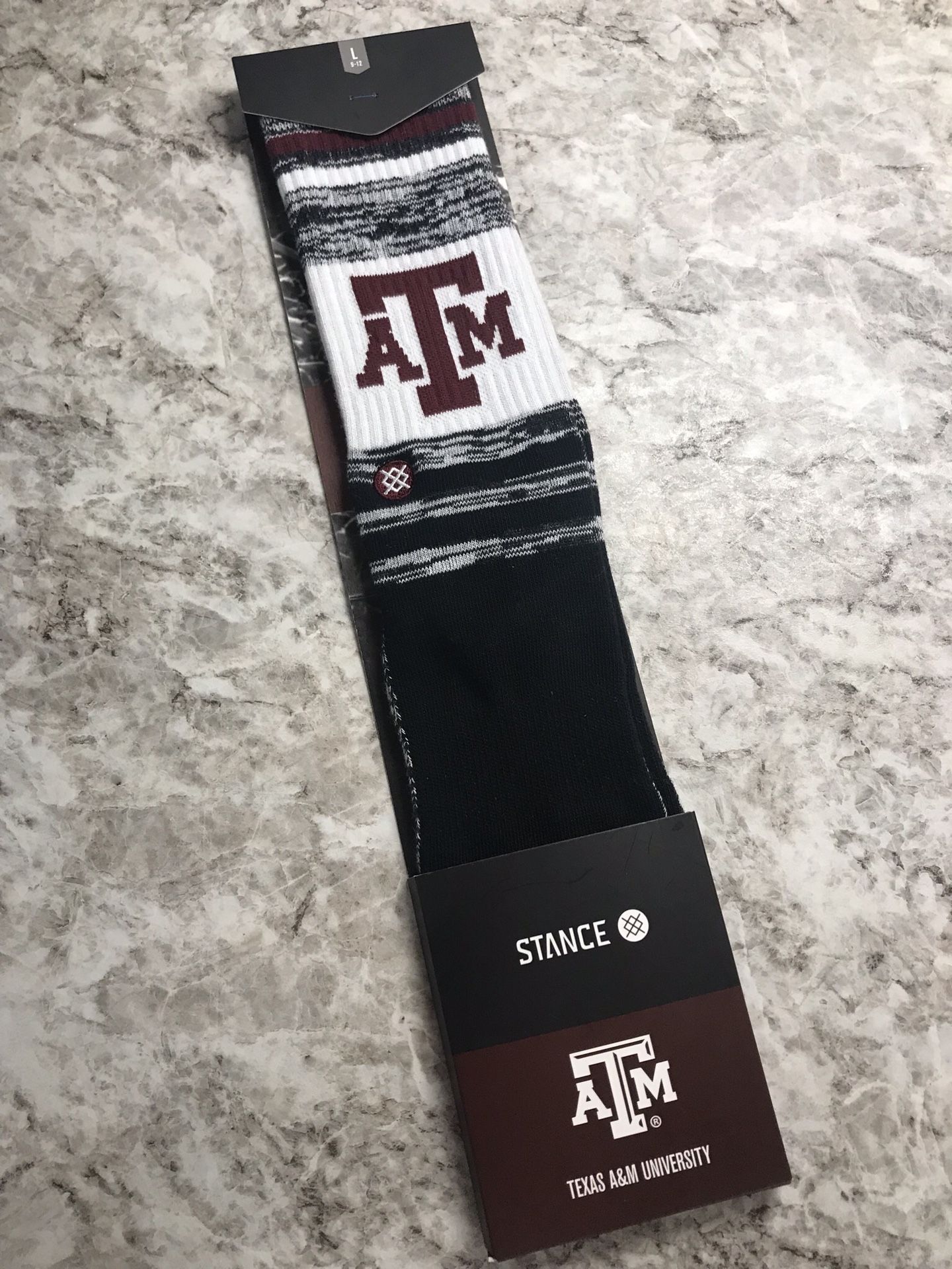 Texas ATM university stance socks