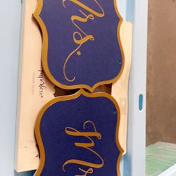 Mr & Mrs Chair Sign 