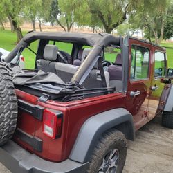  2007 jeep wrangler unlimited X 4x4 Sport v6 clean Title 150k miles one owner 