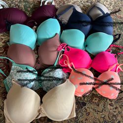 Victoria’s Secret bras $15 each