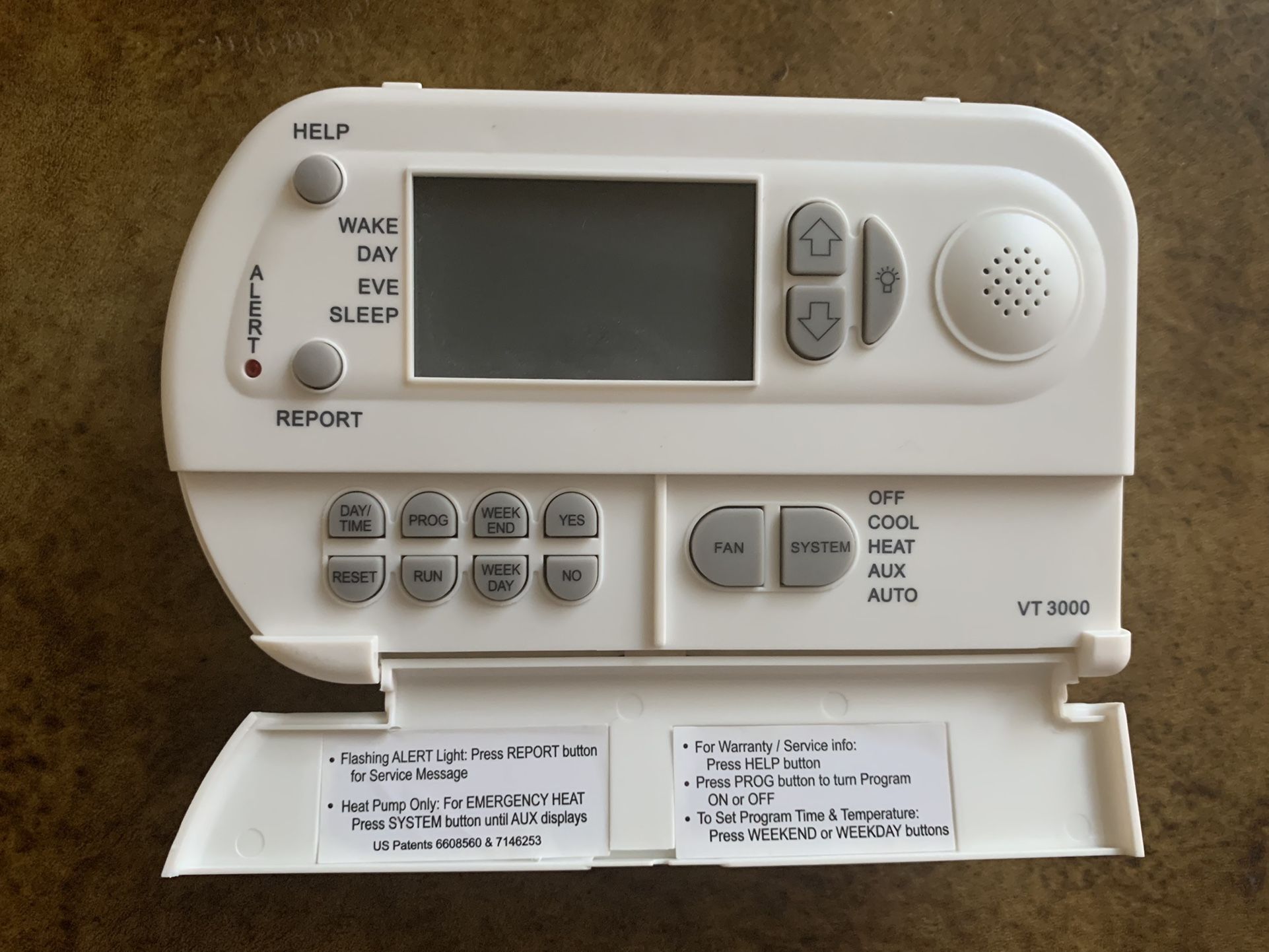 Thermostat VT 3000 programmable with voice