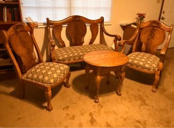 Antique Sofa and Chairs