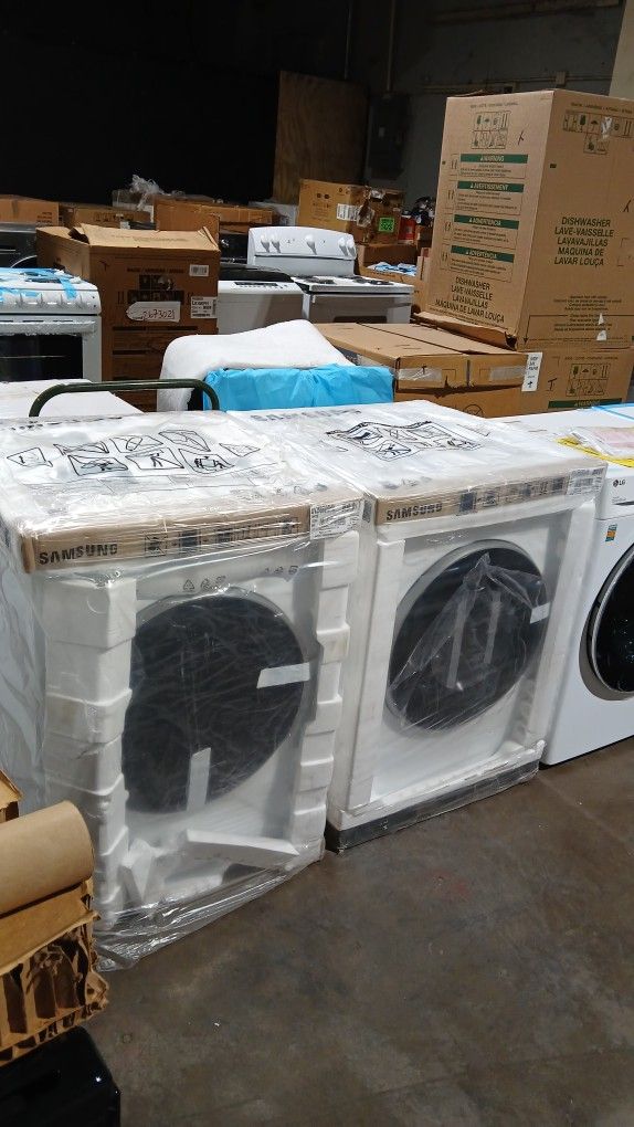 Samsung 24 Inches Washer And Electric Dryer Set 