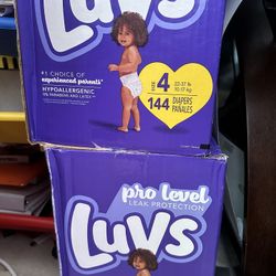 144 Ct Luvs Diaper 